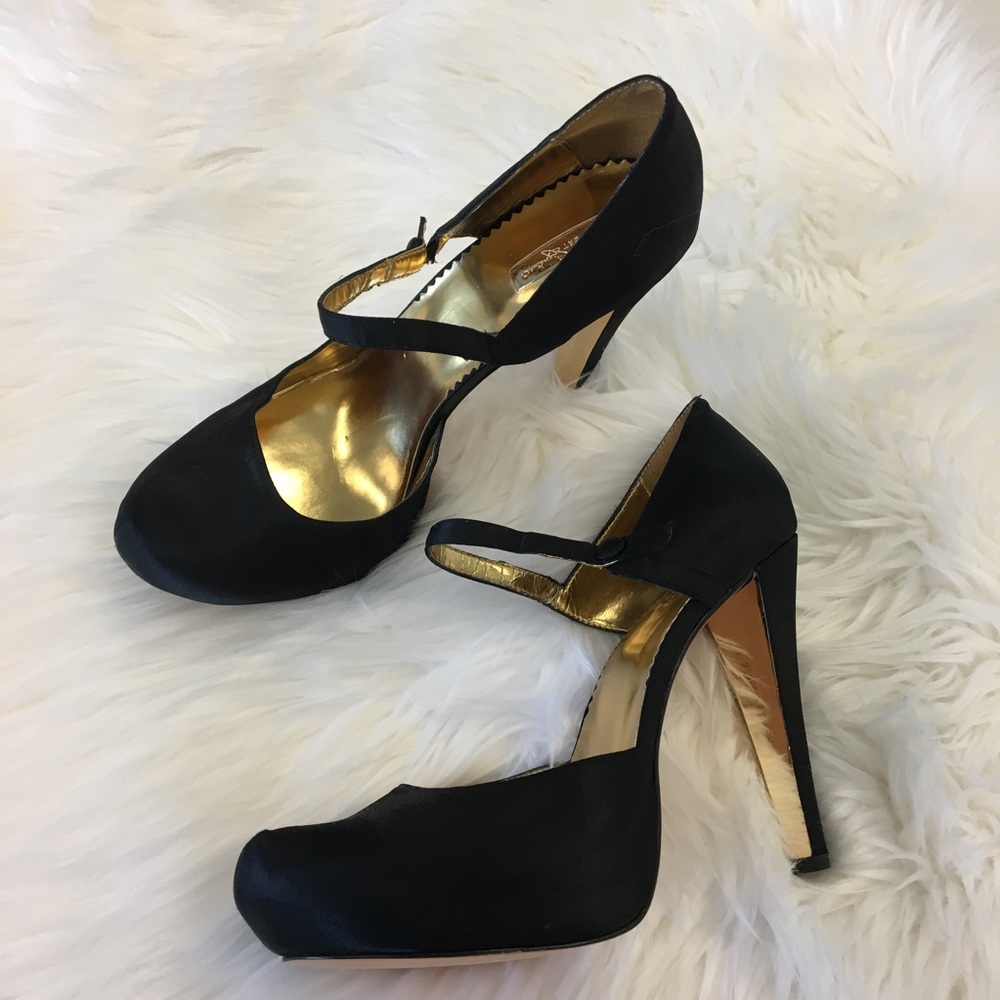 Report Signature 'Folsom' Black Platform Heels